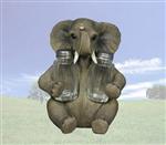 ELD25698 Packy Spice Elephant Salt & Pepper Shaker Set